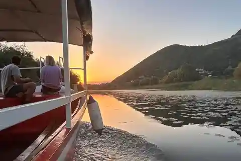 Tour en bateau privé du lac Skadar avec dégustation de vin