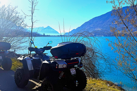Interlaken: Quad Tour to Iseltwald and Lake Brienz