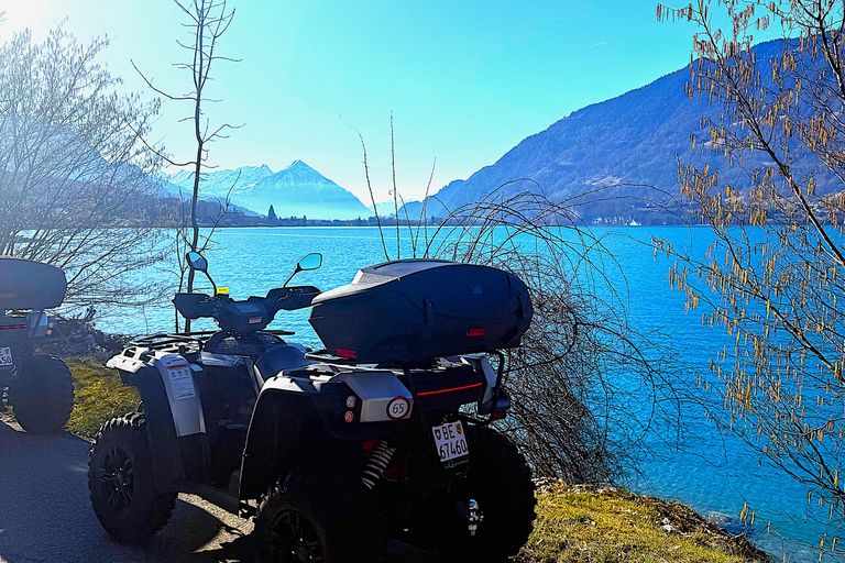 Interlaken: Quad Tour to Iseltwald and Lake Brienz