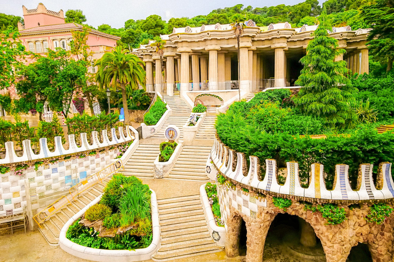 Barcelona: Tour guiado del Park Güell con ticket de entrada rápidaTour guiado del Park Güell en inglés