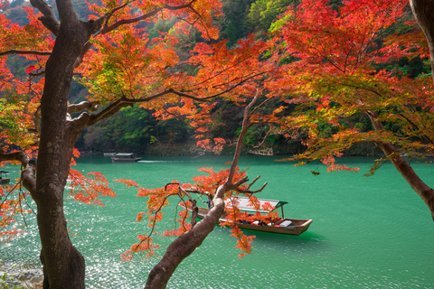 Osaka/Kyoto: Nara, Arashiyama, Fushimi Inari Taisha Day Tour Kyoto & Nara Day Tour | 8:00 AM from Osaka