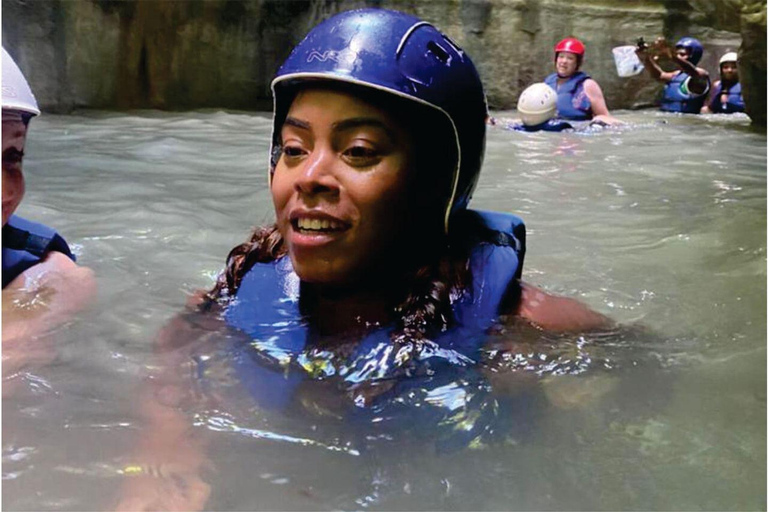 Damajagua: Aventura em tirolesa e cachoeira com almoço