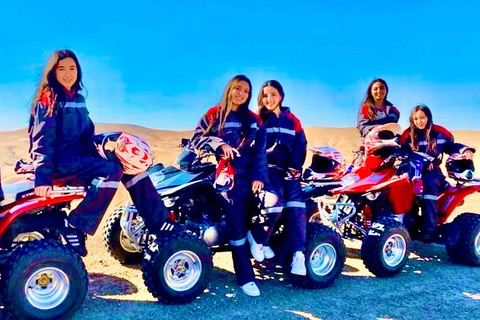 Marrakech: Agafay Desert Quad, Camel Ride & Dinner Fire Show