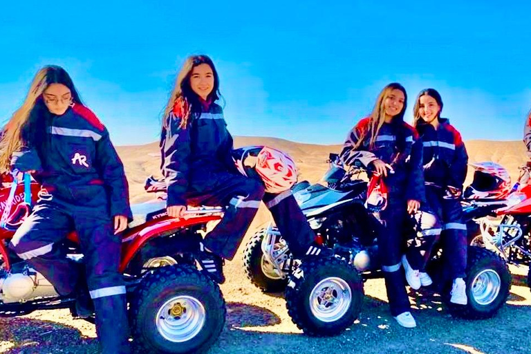 Marrakech: Agafay Desert Quad, Camel Ride & Dinner Fire Show