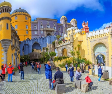 Lissabon: Pena Palace, Sintra, Regaleira, Roca, Cascais Tour