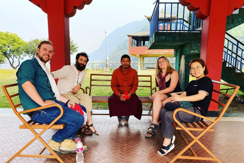Pokhara: Guided Tibetan Monastery Tour with Afternoon Prayer