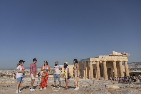 Acropolis, Plaka & Ancient Agora Guided Tour Guided Tour WITHOUT Entry Tickets
