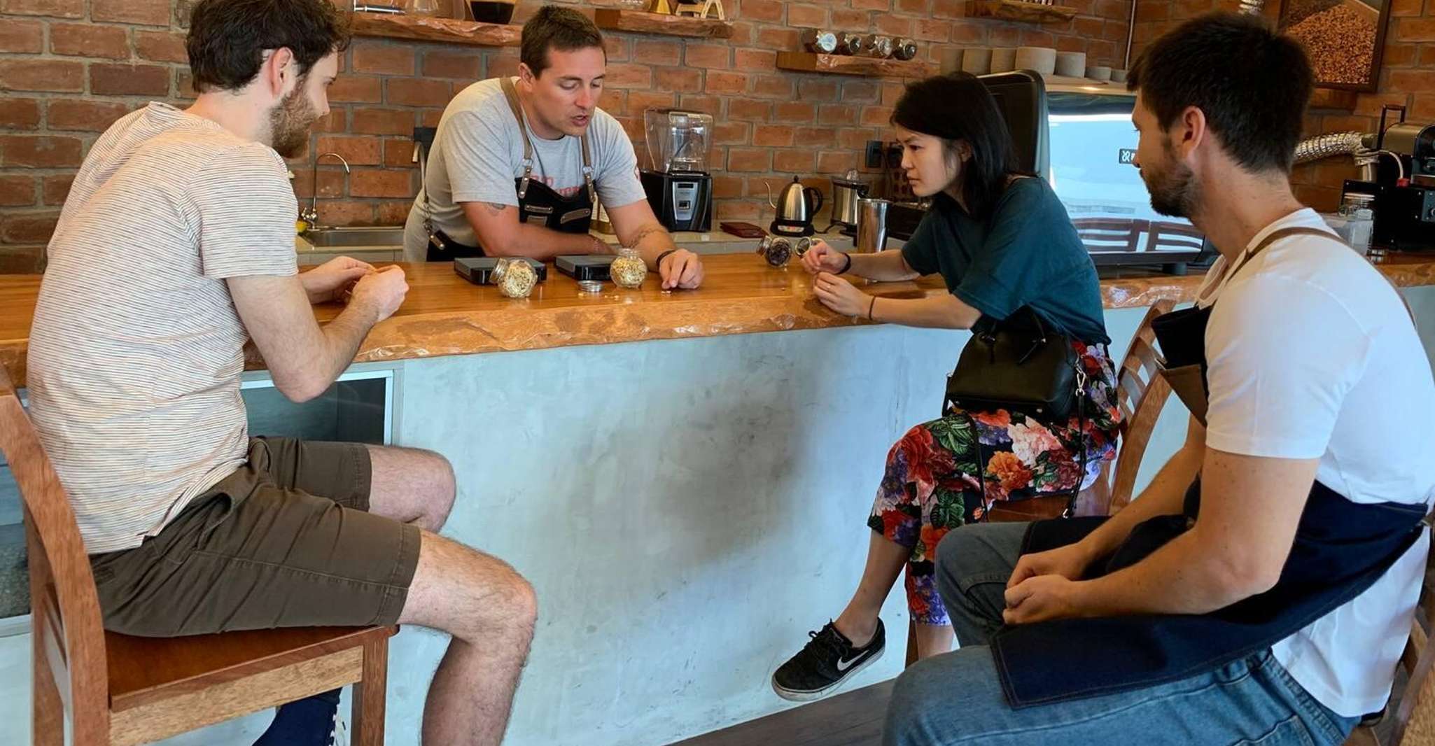 Terrua Cafe'de kahve tadımı deneyimi - Hizvo
