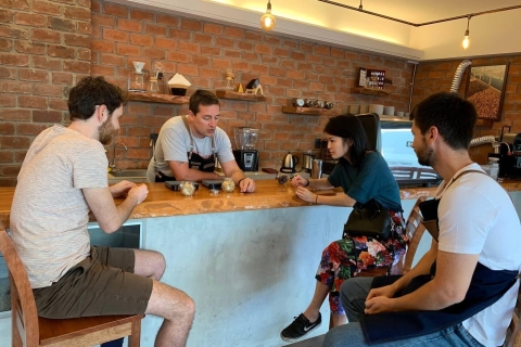 Coffee tasting experience at Terrua Cafe