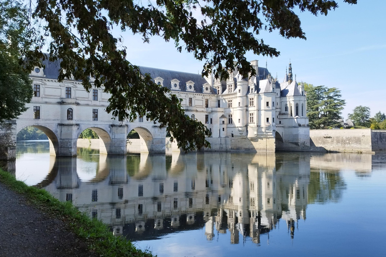 Chenonceau: giro guidato in ebike e pranzo al sacco con vino e formaggioDivertente tour in ebike a Chenonceau con degustazione di vini e formaggi