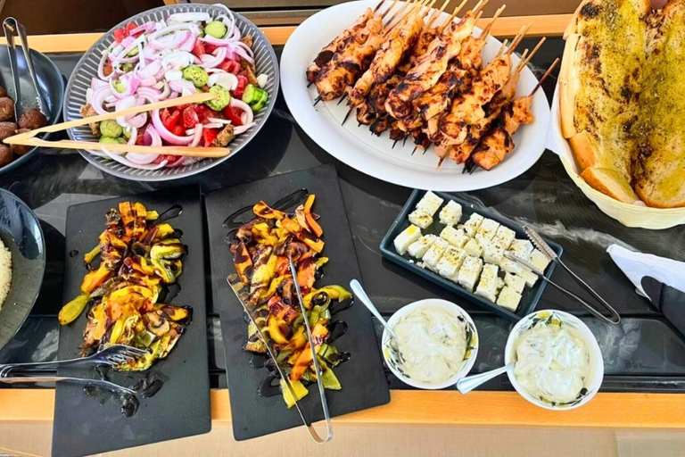 Mykonos: Sunset Cruise with Sailing Demo & Welcome Prosecco