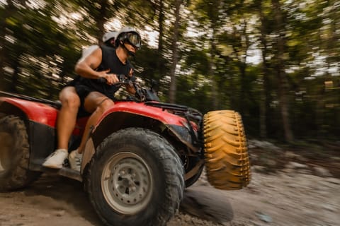 Cancun: Mayan Jungle Rush Zipline, ATV, & Cenote Tour