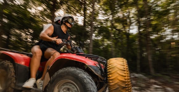 Cancun: Mayan Jungle Rush Zipline, ATV, & Cenote Tour