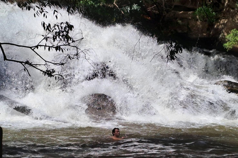 Chiang Mai: 2-Day Jungle Trek with Elephant Farm & Raft Ride Hotel Pickup and Drop-off (within Pickup Area)