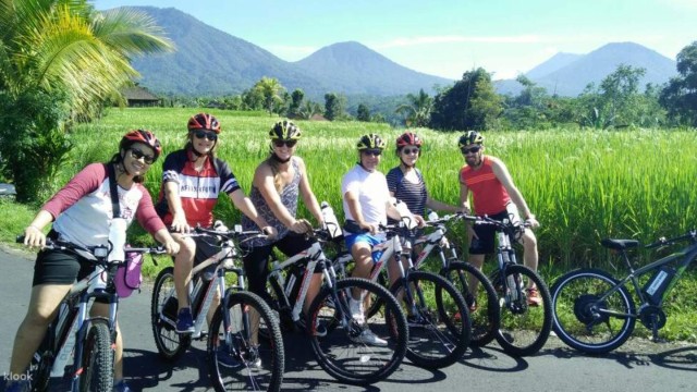 Visit Pedal bike through rice terraces, forests and Lawang caves in Tetebatu, Lombok