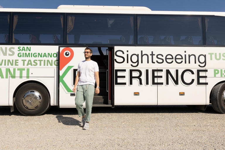 Florence: Monteriggioni & Val d'Orcia Optional Wine Tasting Classic Option in Portuguese