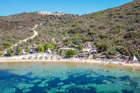 au départ de Thessalonique : Croisière au Lagon Bleu avec déjeuner