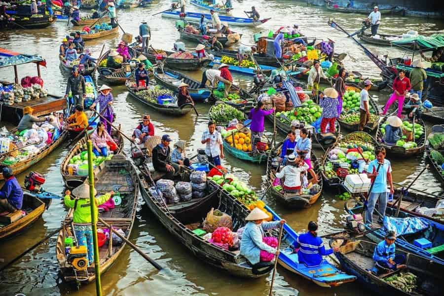 Ab Ho-Chi-Minh-Stadt: 2 Tage Mekong-Delta & schwimmender Markt. Foto: GetYourGuide Ab Ho-Chi-Minh-Stadt: 2 Tage Mekong-Delta & schwimmender Markt. Foto: GetYourGuide