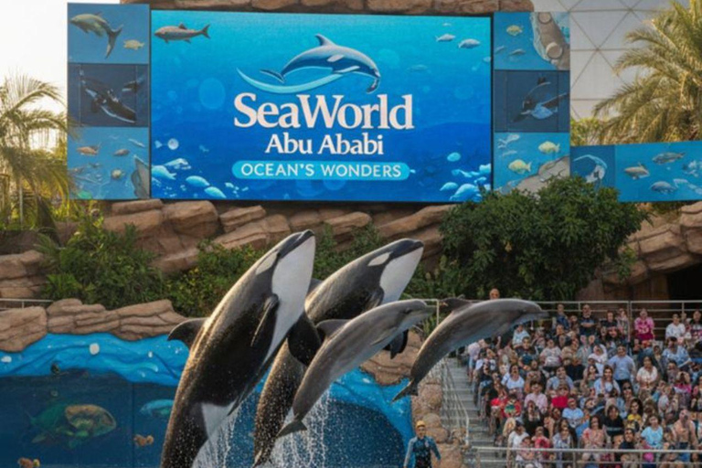 Abu Dhabi: SeaWorld Entry Ticket with Private SUV Transfer Abu Dhabi: SeaWorld Entry Ticket with KIA Carnival Transfer