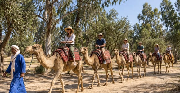 Sousse: Camel Forest Tour, Local Tasting & Mini Zoo Visit