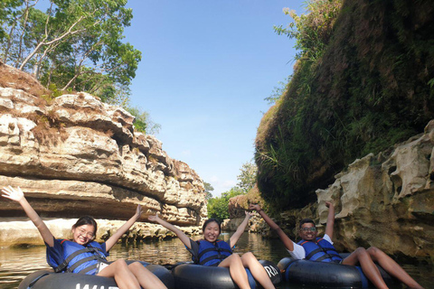 Exotic cave exploration: underground river and temple visit