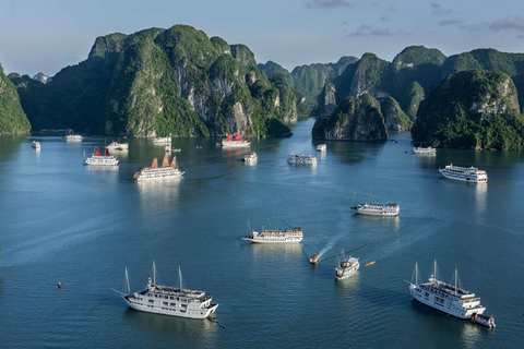 Hanoi: Halong Bay 2-Day Cruise with Arcady Boutique Cruise Package 2D1N from Hanoi Old Quarter