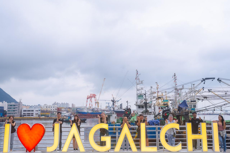 Taste of Busan: Local Food Tour at Gukje, BIFF &amp; JagalchiB Course–Signature Seafood (Street Food &amp; Drinks Included)