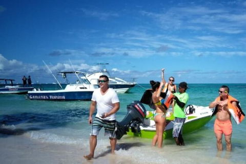 Bávaro: Speedboten en snorkelavontuurSpeedboten en snorkelavontuur