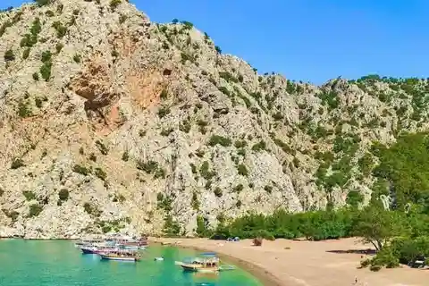 Kemer Porto Genoese-Sazak Bays Boat Trip With Mud Baths