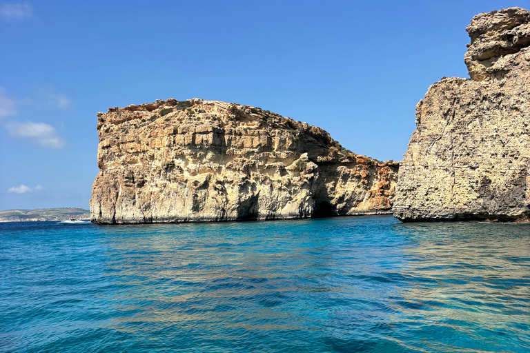 Malta: Blue Lagoon, Comino & Crystal Lagoon Private Tour 2hrs - Private Comino Boat Tour