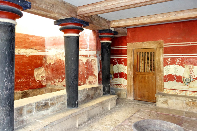 Minoan Path: Knossos Palace, Winery Visit, Lunch at Archanes Starting from Rethymno Areas