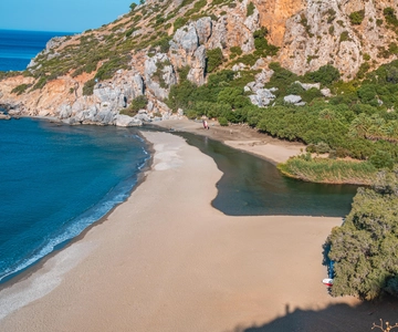 Crete: Preveli Tropical Beach