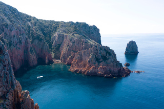 Corsica: Calanques de Piana-capo rosso boat trip/snorkeling