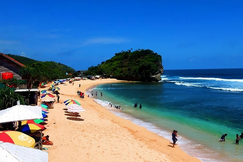Yogyakarta : visite d'une journée à Mangunan, Pindul et les plages