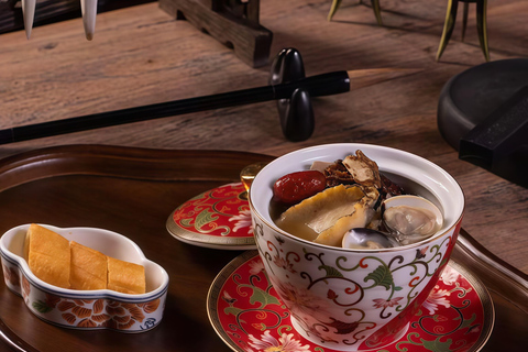 Guangzhou: Silk Road Show with Dinner & Costume Rental SVIP Seat Only Meal