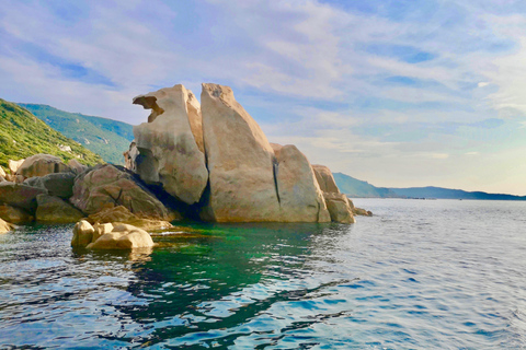 Boat Trip Halfday Boat with Submarine view natural coast Boat Trip Visit, Propriano Half day visit reserve natural