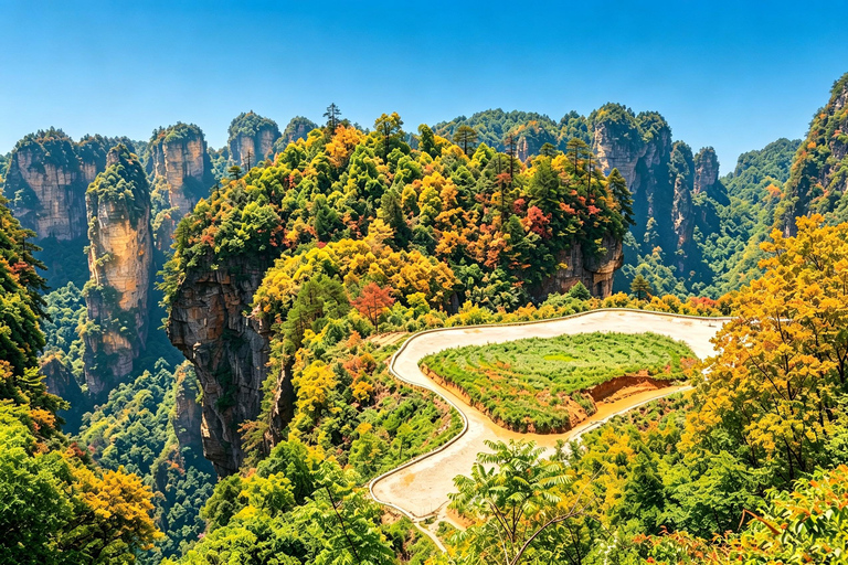 From Zhangjiajie: 2-Day Tour Hotel Pickup & Entry Tickets Night Tour Furong Ancient Town Self-guided