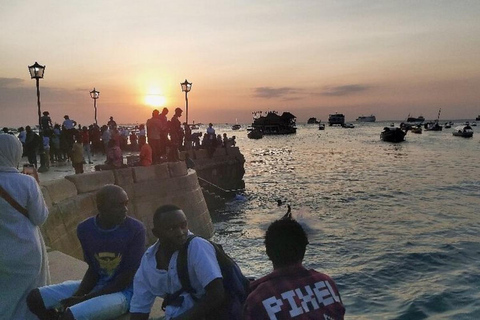 Stadstur i Stone Town, Prison Island, solnedgång och nattlig matmarknadTur utan upphämtning och avlämning vid hotell