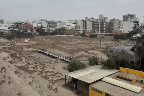 Culture in Lima: Huaca Pucllana and the Historic Center with Catacombs Huaca + Catacombs