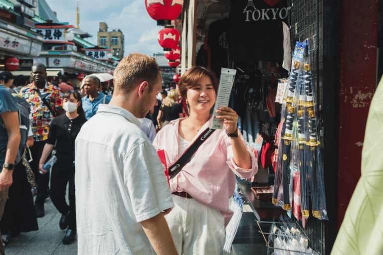 Tokyo: Asakusa Temple & Shrine Walking Tour with Local Guide Tokyo: Asakusa Guided Walking Tour Visiting Sensoji Temple