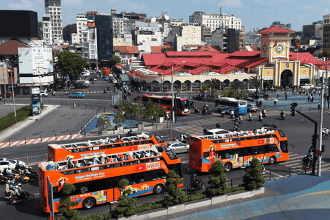 Discover SaiGon: 4-Hour Hop-On Hop-Off Bus with Audio Guide
