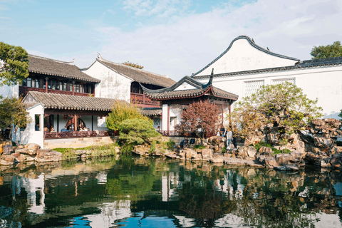 From Shanghai: Tongli Water Town & Master of Nets Garden Tickerts + Transfer(NO Guide)