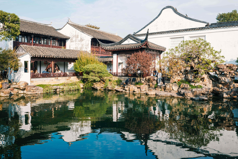 From Shanghai: Tongli Water Town & Master of Nets Garden Tickerts + Transfer(NO Guide)
