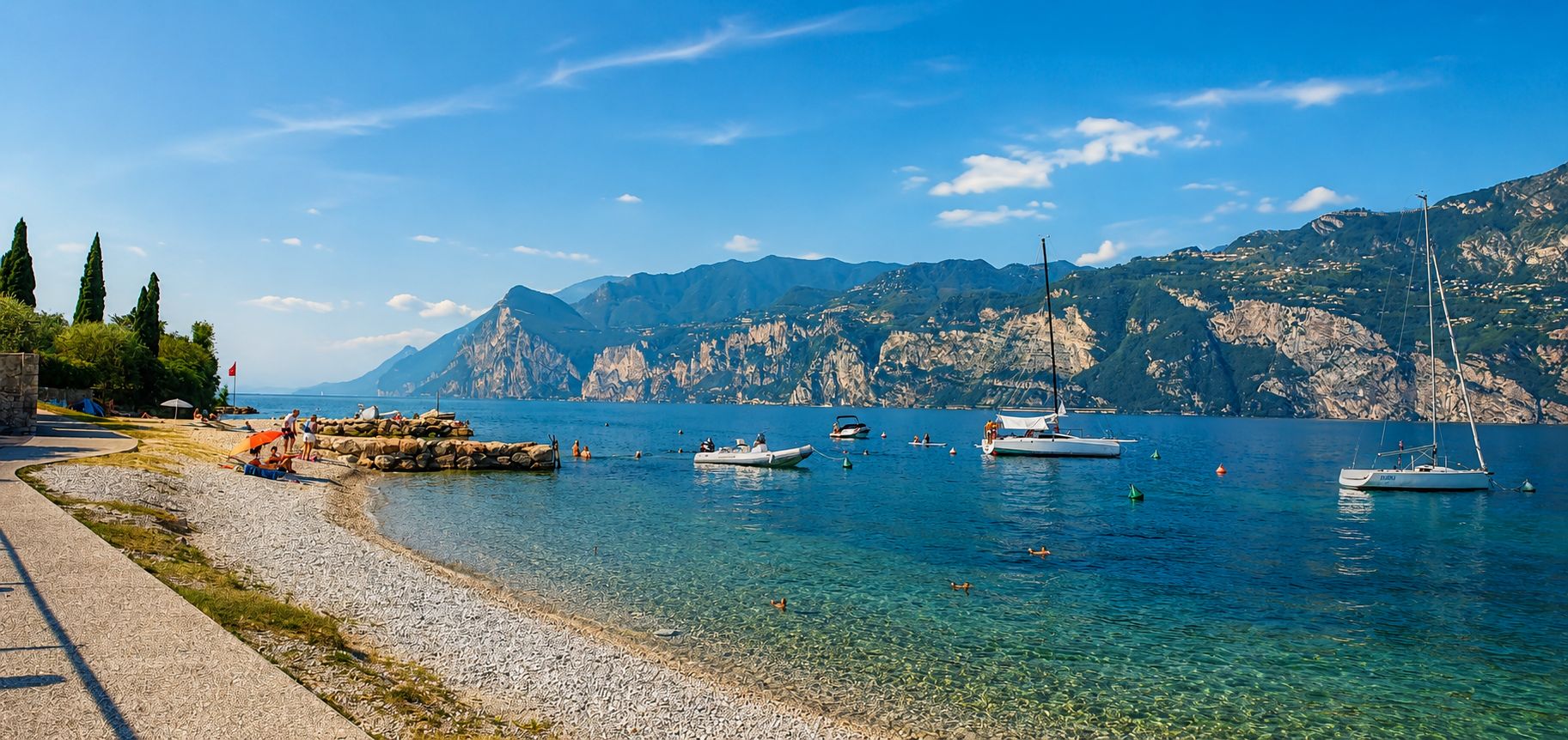 Malcesine: E-Bike-Tour am Gardasee zwischen Val di Sogno und Brenzone