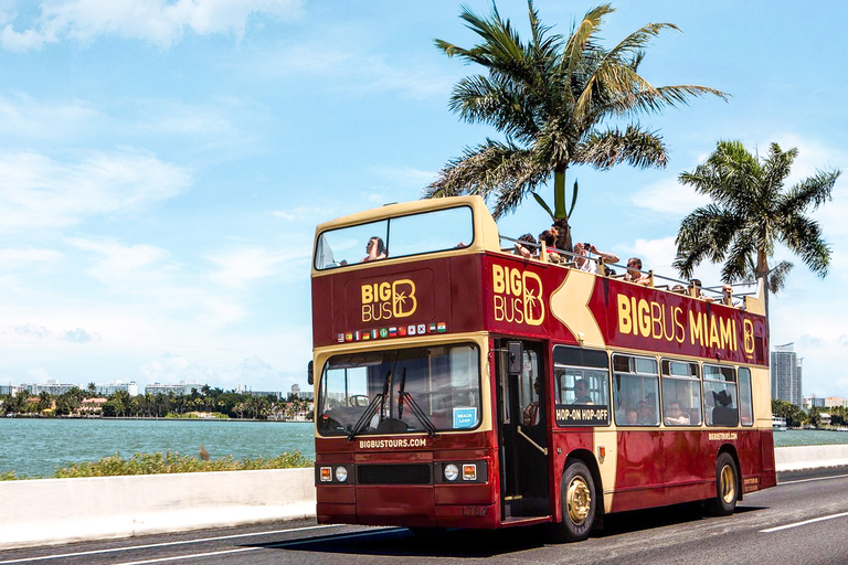 Miami: Hop-On/Hop-Off-Bustour Sightseeing-Tour mit dem Open-Top-Bus1-Tages-Ticket