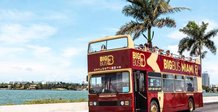 Miami: Tour turístico con paradas libres en autobús descapotable