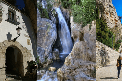 De Jávea à Guadalest et aux chutes d&#039;eau d&#039;AlgarPrise en charge depuis : Port de Jávea