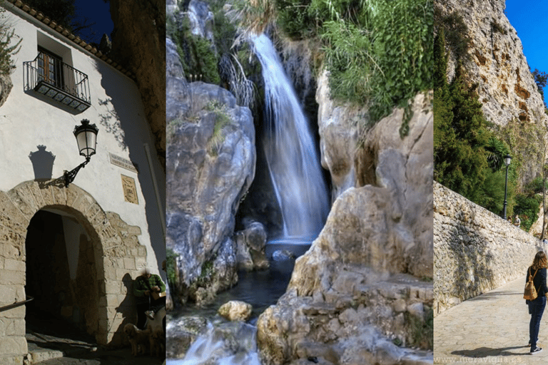 De Jávea a Guadalest e cachoeiras de Algar