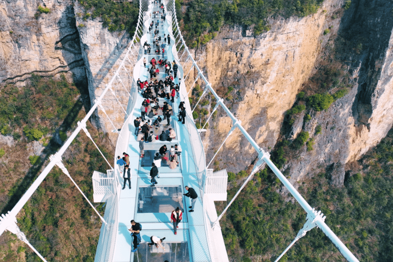 Zhangjiajie : Expérience du Grand Canyon et du pont de verreBillet B-Line (Pont de verre + Grand Canyon)