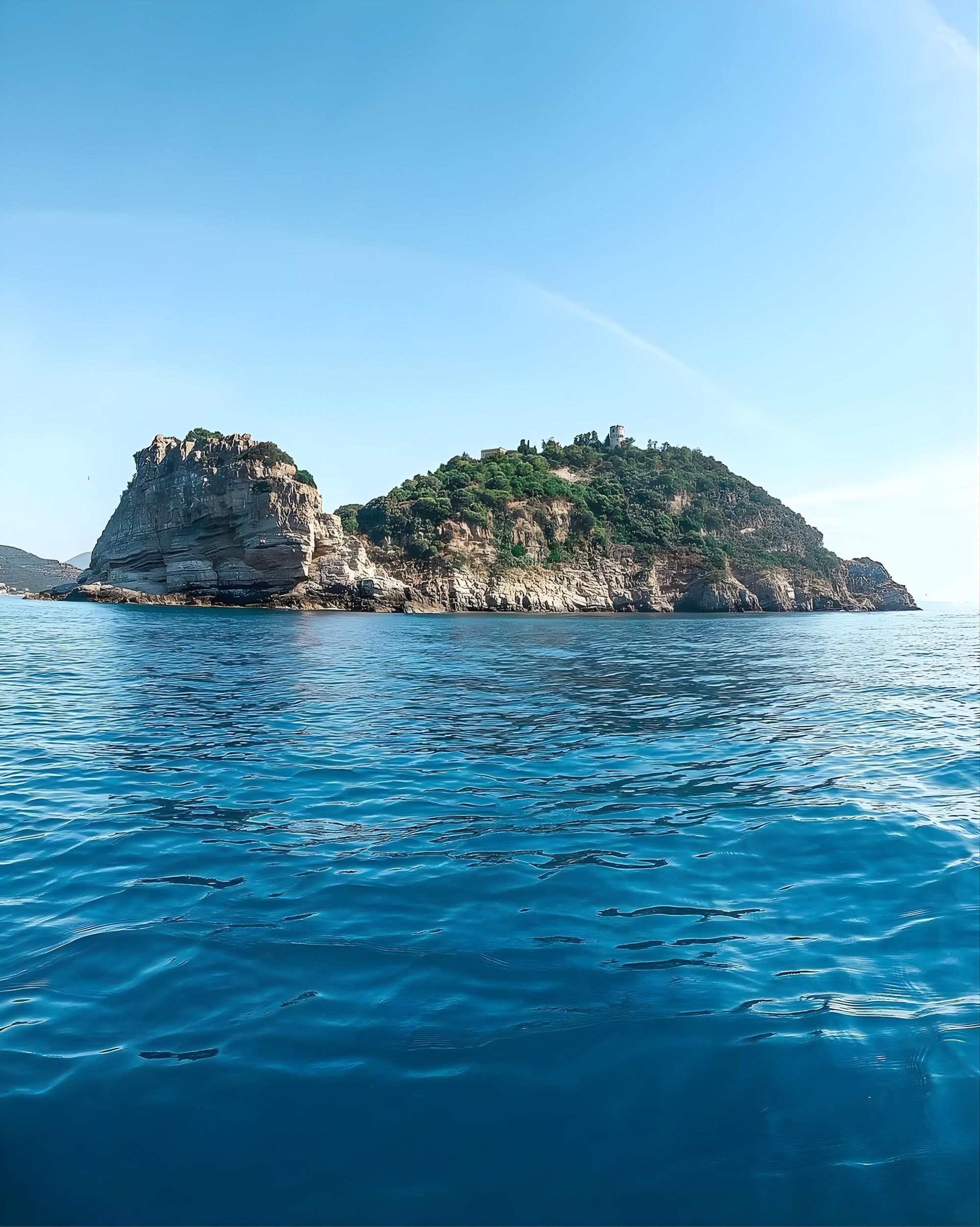 Bootstour: Insel Gallinara, Alassio, Delfine, Entspannung